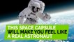 Space capsule to make you feel like a real astronaut