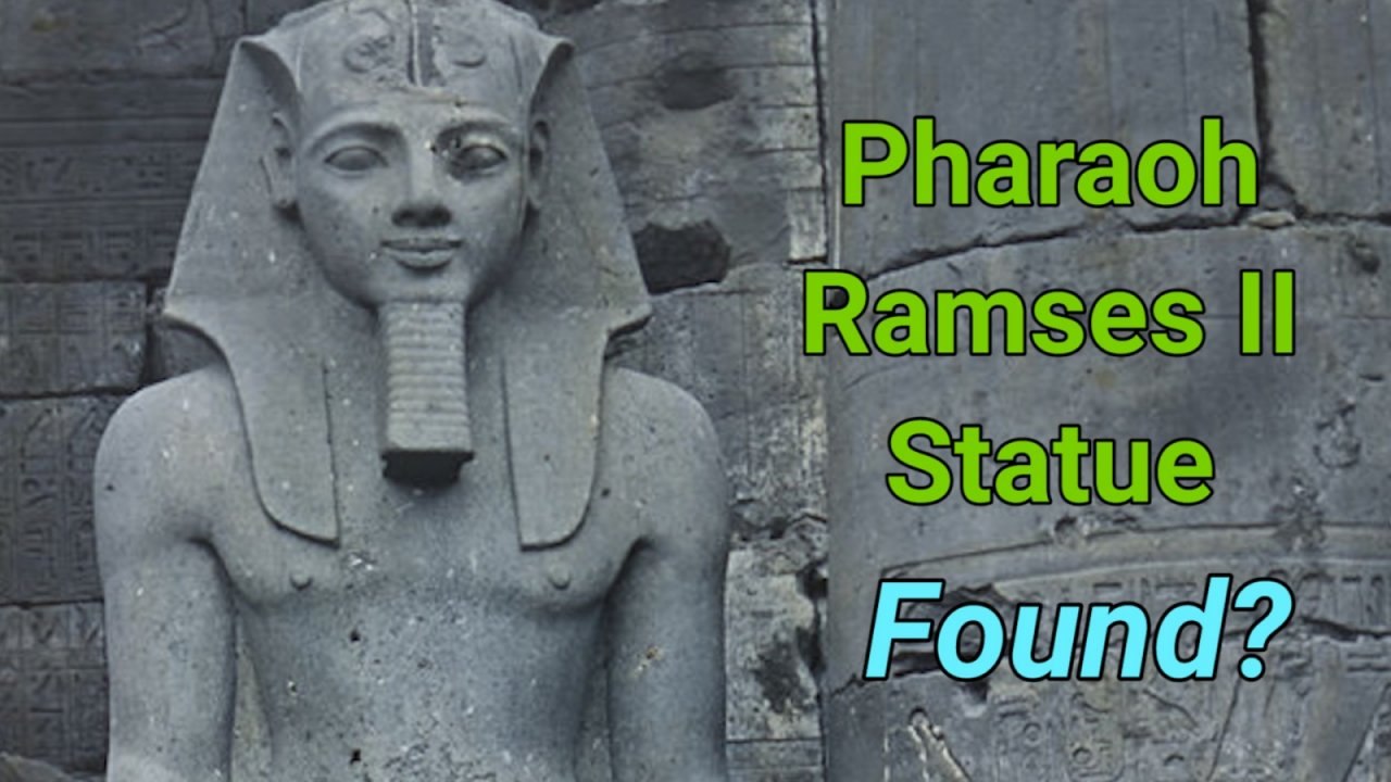 Pharaonic statue of Ramses II and Seti II found in Egypt
