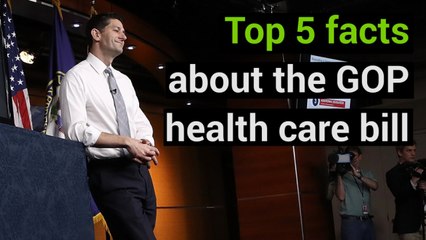 Top five facts about the GOP health care bill