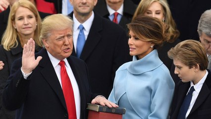 Donald Trump sworn in as US President