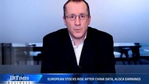 European stocks rise after China data, Alcoa earnings