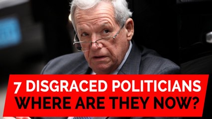 Seven disgraced US politicians: Where are they now?