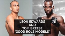 UFC London: Leon Edwards and Tom Breese ‘good role models’ for young fighters