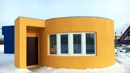 Russia’s first 3D printed home built in just 24 hours