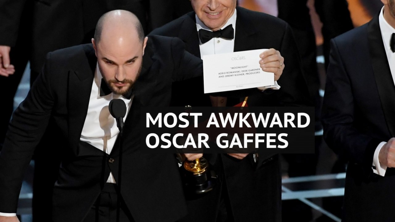 Was the La La Land Best Picture gaffe the most awkward moment in Oscars history?