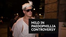 Milo Yiannopoulos accused of supporting paedophilia after questioning consent laws