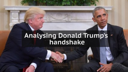 Analysing Donald Trump's handshake