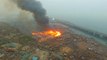 Massive fire destroys dozens of homes in Lagos