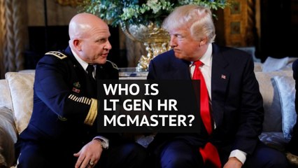 Who is Lt Gen HR McMaster, Trump's new national security adviser?