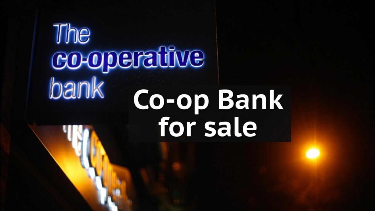 Co-op bank up for sale after turnaround stalled