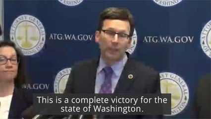 State attorney Bob Ferguson: Court ruling on Trump travel ban lawsuit is a 'victory'