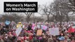Hundreds of thousands march in Women’s March on Washington