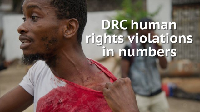 DRC human rights violations - in numbers