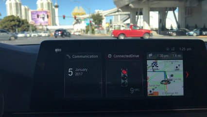 BMW self-driving car Connected Tiles