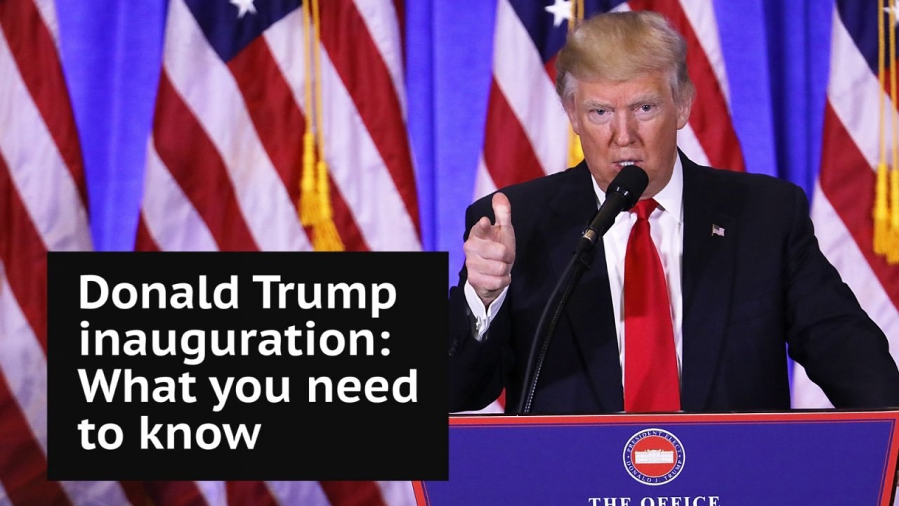 What you need to know about Donald Trump's inauguration
