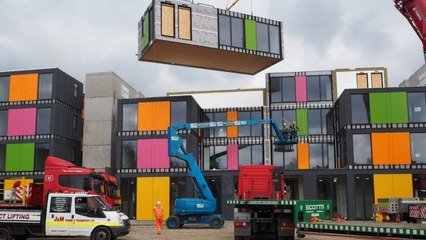 These 'Lego' homes are helping to house London's homeless