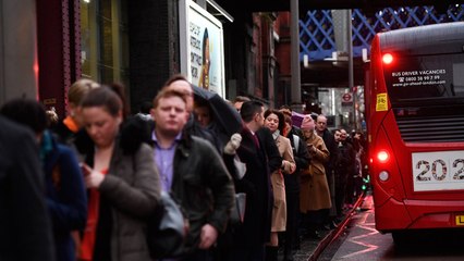 Tube strike causes chaos for millions of commuters