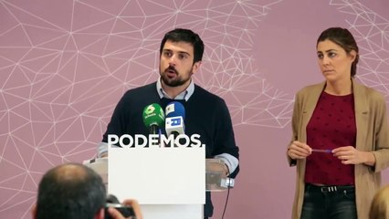 Promoveremos moción de censura a Cristina Cifuentes: Ramón Espinar