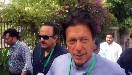 See What Imran Khan Said To Reporter Outside Supreme Court.