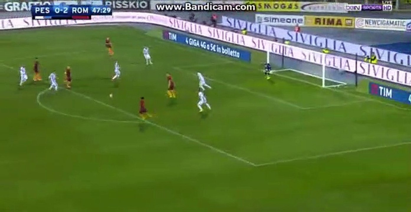 Mohamed Salah GOAL HD - Pescara 0-3 AS Roma 24.04.2017