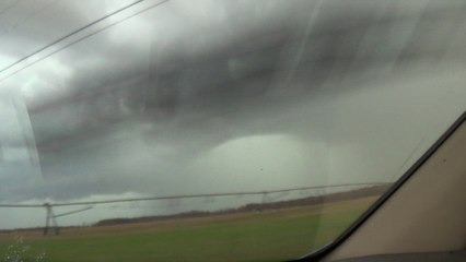 Maryland supercell that previously produced tornado producing hail high winds now