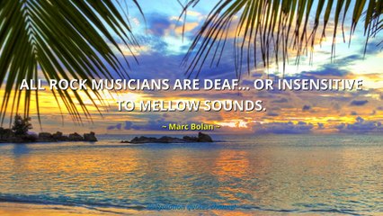 Marc Bolan Quotes