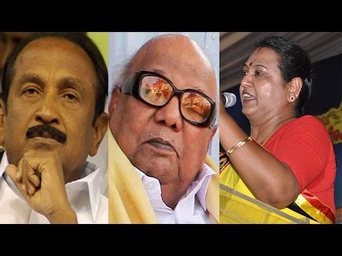 DMK is threatening Vaiko, says Premalatha