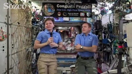 Trump uzayda en uzun süre kalan astronotu kutladı