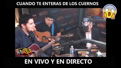 ¡Cuando descubres que tu novia tiene a otro EN VIVO! ¡Al Aire Con El Terrible... hd