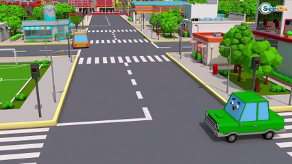 Truck and Color Car for Kids - Cars Cartoon w Colors for Children Fun Video