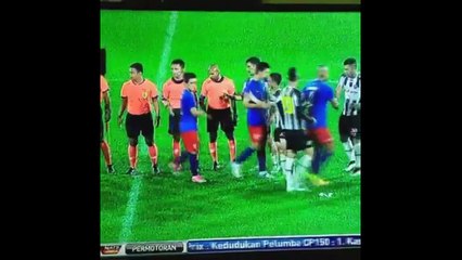 Nazmi Faiz Tidak Mahu Bersalaman Dengan Pemain Pahang