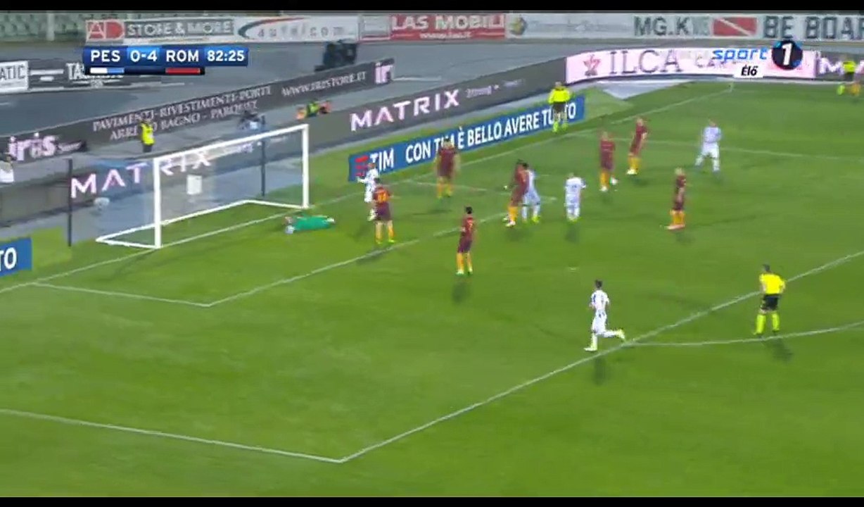 Ahmad Benali Goal HD - Pescara 1-4 AS Roma - 24.04.2017