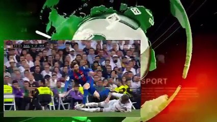 Sergio Ramos RED Card (Horror Tackle on Lionel Messi)