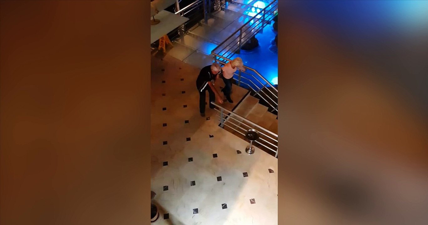 Les escaliers et l'alcool ne sont pas très compatibles !