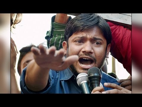 Shoe hurled at Kanhaiya Kumar during Rohith Vemula event in Hyderabad