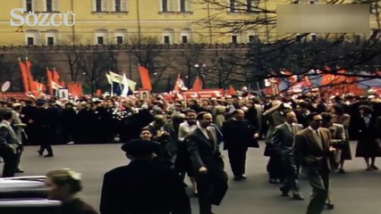 ABD'li casusun kamerasından 1950'li yılların Moskovası
