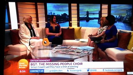 Good Morning Britain -  Emma Cullingford + Denise Horvath-Allan talk about their LOST loved ones + MP Choir audition BGT