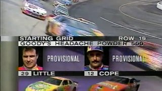 1996 Goody's Headache Powder 500 (Bristol) part 1/3