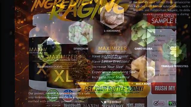 Maximizer XL – Free Trail Offer | Does This Product Really Work?