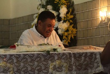 Imagens do velório do cantor Jerry Adriani - 24/04/2017