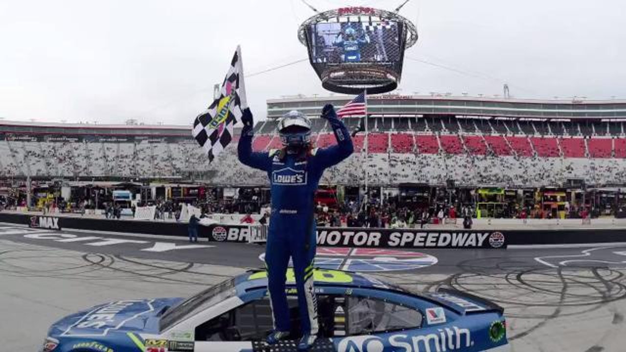 Jimmie Johnson wins Food City 500 at Bristol