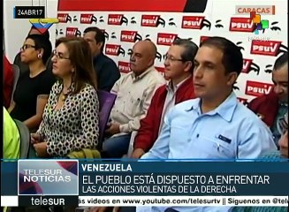 Cabello: El pueblo está dispuesto a enfrentar acciones de la derecha