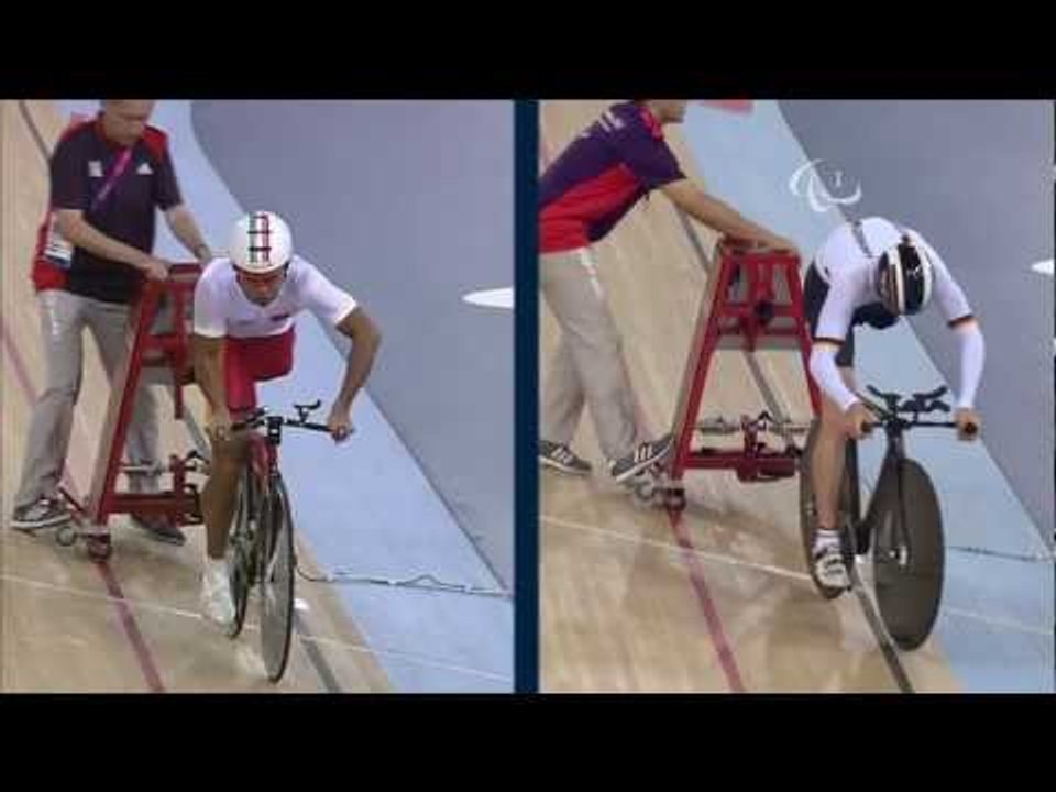 Cycling Track - Men's Individual C2 Pursuit Final Gold Medal - London 2012 Paralympic Games