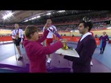 Cycling Track - Men's Individual C2 pursuit Victory Ceremony - London 2012 Paralympic Games