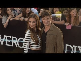 Matt Lanter and Angela Stacy DIVERGENT World Premiere #UltimateSpiderMan #StarCrossed