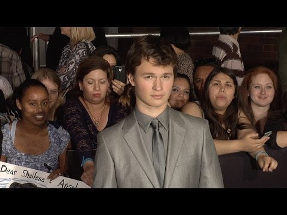 Ansel Elgort DIVERGENT World Premiere Arrivals #Carrie #Divergent