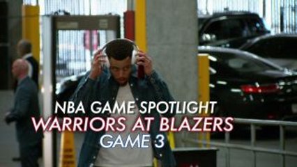 NBA Game Spotlight: Warriors at Blazers Game 3