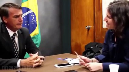 Repórter tenta destruir o BOLSONARO e saiu de lá apaixonada. DÚVIDA__