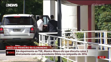 Mônica Moura diz que discutiu caixa 2 diretamente com Dilma na campanha de 2014