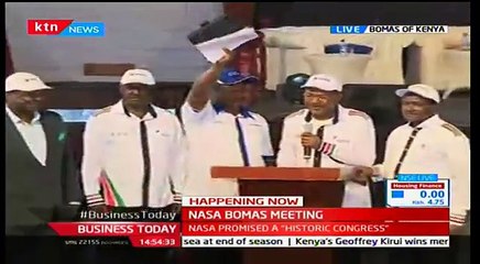 NASA leaders officially welcome Isaac Ruto as a fifth principal